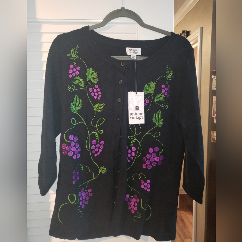 Unique Vintage Cardigan